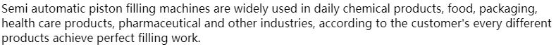 semi automatic filling machine introduction semi automatic filling machine introduction